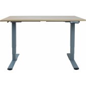 K186974Desk ERGO OPTIMAL su 2 varikliais 140x70cm, hikorija