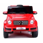Elektrinis vaikiškas automobilis Mercedes G500 Raudona spalva