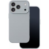 _8447686 Silikoninis telefono dėklas iPhone 17 Pro | iPhone 18 Pro, sidabrinis