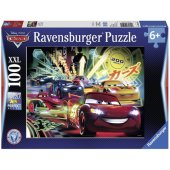 Puzzle 100 pieces - Cars, neon
