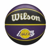 Wilson Wilson NBA komandos Los Angeles Lakers krepšinio kamuolys WTB1300XBLAL, juodas, 7