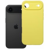 Silicone 2mm Phone Case with MagSafe iPhone 17 Air Yellow