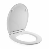 LA00000201WPEU7 Anti-bac Ultra-Slim Toilet Seat, White