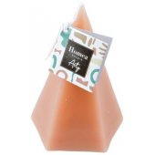 Rožinė žvakių piramidė 140gr
