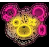 Neon ART LED PUNK Teddy Bear FLA01