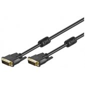 DVI-D FullHD kabelis 1.8 m juodas