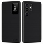 „Smart Wallet Galaxy S25 Ultra“, matinė juoda