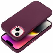 _8456641 Dėklas iPhone 17 Pro / 18 Pro, rėmelis, tamsiai vyšninės spalvos