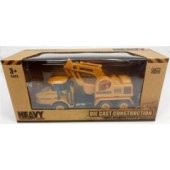 Daffi Construction vehicle - metal excavator