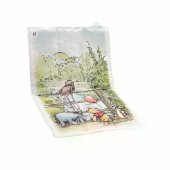 Travel mat Antek "Winnie the Pooh" unfolded 70x50x5cm White