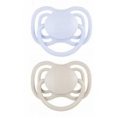Silicone Symmetrical Nude 0-6m blue/ beige