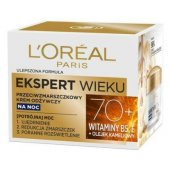 L’Oreal Paris Ekspert Wieku 70+ Przeciwzmarszczkowy krem odżywczy na n