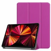 „Tri-Fold Slim“ ekoodos dėklas Xiaomi Pad 6 / Pad 6 Pro, violetinis