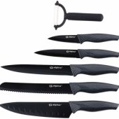 Alpina Alpina - INOX stainless steel knife set 6 pcs. (black)