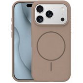 "Silicone Thin Mag Case Apple iPhone 17 Pro" Brown