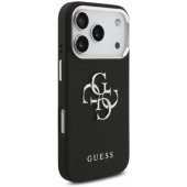 Grained Big 4G Classic Logo Case iPhone 17 Pro Black