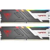 Viper Venom RGB Black 2x32GB DDR5 6000MHZ UDIMM PVVR564G600C30K