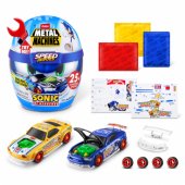 METAL MACHINES surenkamas automobilio modelis Sonic The Hedgehog, asorti
