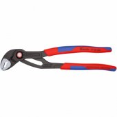 KNIPEX Cobra QuickSet vamzdžių / vandens siurblio replės 87 22 250 (raudona/ mėlyna, le