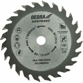Dedra circular saw 89x10Hx1.1x1.8x24T for DED7049, for wood