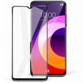 5D visiškai klijuojamas keraminis stiklas Xiaomi Redmi 10C/ 10 Power, juodas
