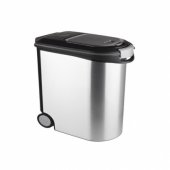 CURVER 12kg - food storage container, silver