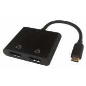 USBC-2HDMI USB-C HDMI Black