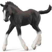 Collecta juodas Šyro veislės kumeliukas, figūrėlė (88583)