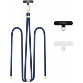 C7S Rope Crossbody Strap Navy Blue/ Gold
