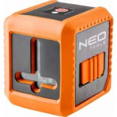 Neo Laser krzyżowy 75-100 czerwony 10 m