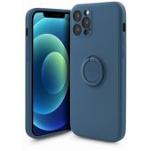 "Pastel Ring Silicone Back Case Galaxy S22 Plus 5G" Blue