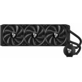 NOX 360 120 mm skysčio aušinimas, juoda