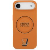Silicone Blue Ring MagSafe Case iPhone Air Orange
