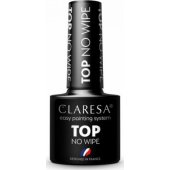 Claresa Top No Wipe stiprinamasis viršutinis sluoksnis hibridiniam lakui be nuvalymo