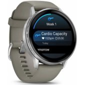 Venu 4 45mm Silver with Silver Gray Silicone Band 010-03014-01