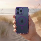 Clear Hybrid Mag Cover iPhone 17 Purple