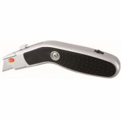 Dedra Trapezoidal blade knife with magazine with 2 spare blades -.