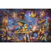 Ravensburger dėlionė – Dragon Library, 3000 detalių