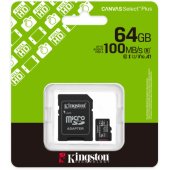 64GB Canvas Select Plus microSDXC Class 10 UHS-I SDCS3/ 64GB