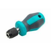 1239000 - Hand Screwdriver With Bit Socket, Short