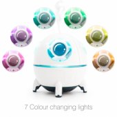DHSE-EU/ 1,2 Spaceship Explorer Difuser, Humidifier & Night Light
