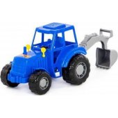 Polesie Polesie 84873 Tractor Excavator Foreman Blue in Net