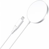 T518 Magnetic Wireless Charger 15W White