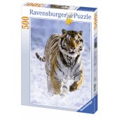 Puzzle 500 Tiger in the Snow
