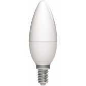 E14, C37, 4,5 W, 470 lm, 3000 K šilta balta