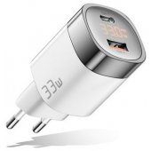 SC230273 USB Type-C / USB Type-A 33W PPS White/ Grey