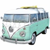 Ravensburger 3D Puzzle Iconics: Volkswagen T1 - Chrome Edition - Germa