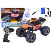 Apvidus tālvadības RC automašīna 1:8 amortizatori oranži