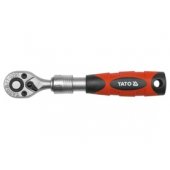 " Yato Ratchet with telescopic handle 1/ 4"" 350-200mm (YT-0297)"