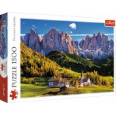 Puzzle - 1500 - Val di Funes, Dolomites, Italy Trefl 26163